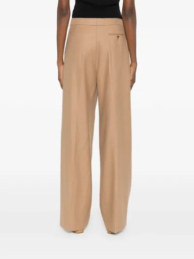 Pre-owned Alexander Mcqueen Concealed-fastening Trousers In Neutral