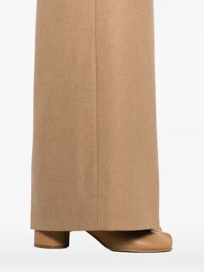 Pre-owned Alexander Mcqueen Concealed-fastening Trousers In Neutral