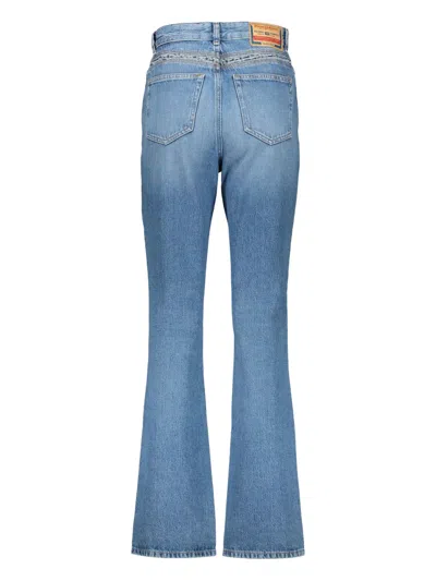 Diesel Flared Jeans In Blue