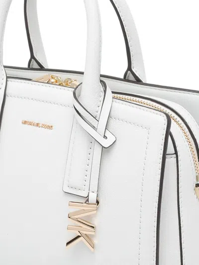 Michael Michael Kors Medium Laila Tote Bag In White