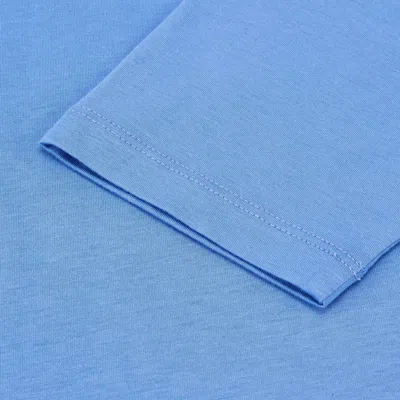 Miu Miu Long-sleeved T-shirt In Blue