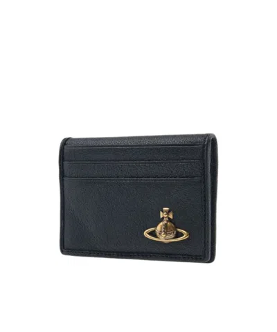 Vivienne Westwood Logo Card Holder In Black