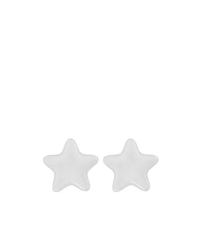 Coach Star-shaped Earrings In Metallic