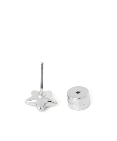 Coach Star-shaped Earrings In Metallic