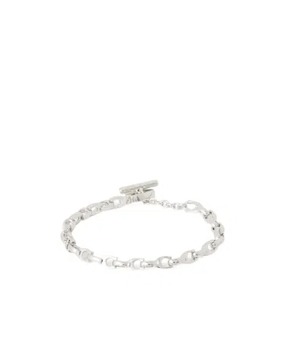 Coach Chain Bracelet In Metallic