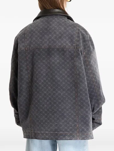 Daily Paper Monogram Workwear Jacket In Gray