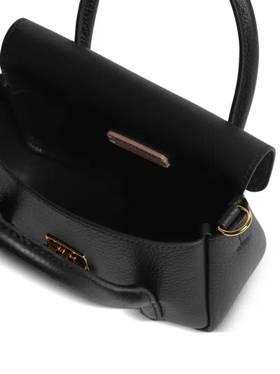 Coccinelle Mini Top-handle Tote Bag In Black