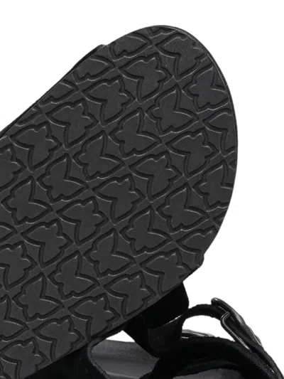 Needles Perforated Sandals In Black