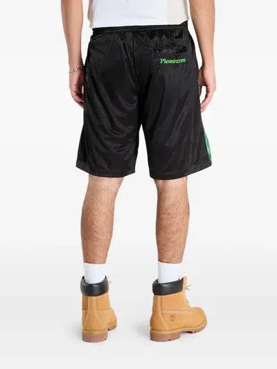 Pleasures X Boiler Room Aqua Shorts In Multi