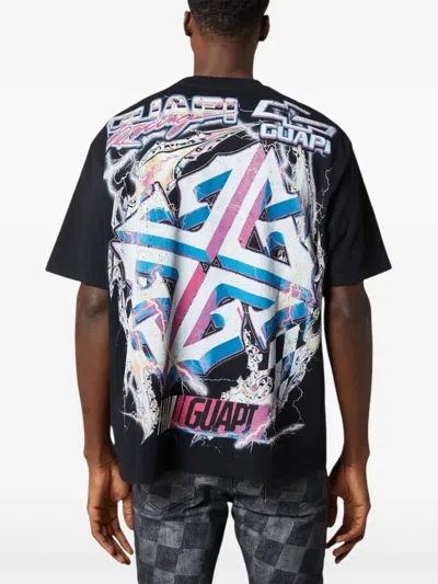 Guapi Nitro Drift Tee V1 Graphic T-shirt In Animal Print