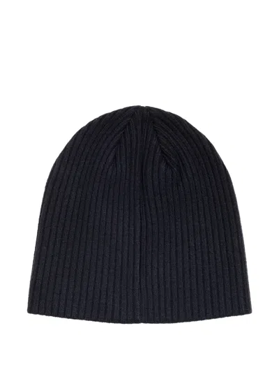 Stussy Ribbed Beanie Hat In Blue