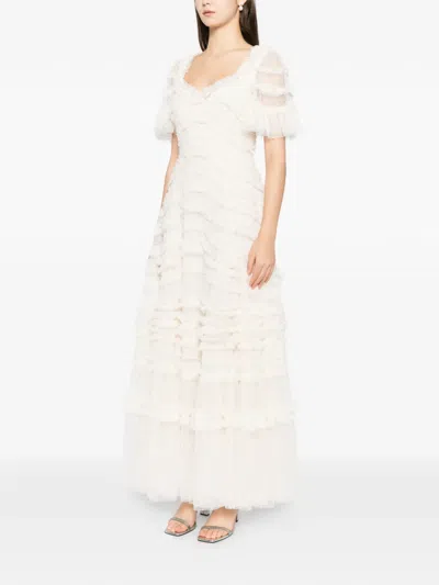 Needle & Thread Amara Gown In Neutral