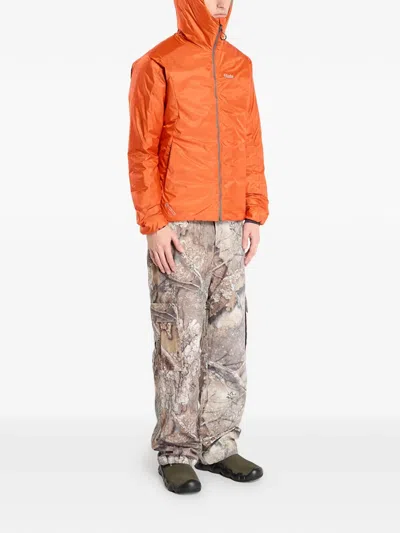 Tilak X Patizon Downlite Infinium Jacket In Orange