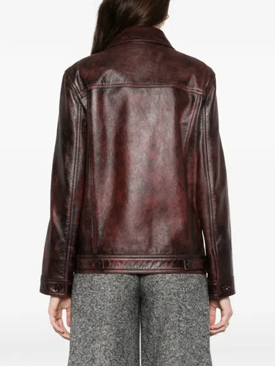 Dolce & Gabbana Flap-pocket Jacket In Brown