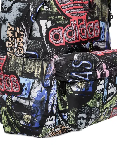 Adidas Originals X Jeremy Scott Mini Printed Backpack In Multi
