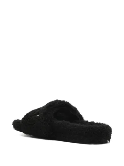 Amiri Round-toe Flat Slippers In Black