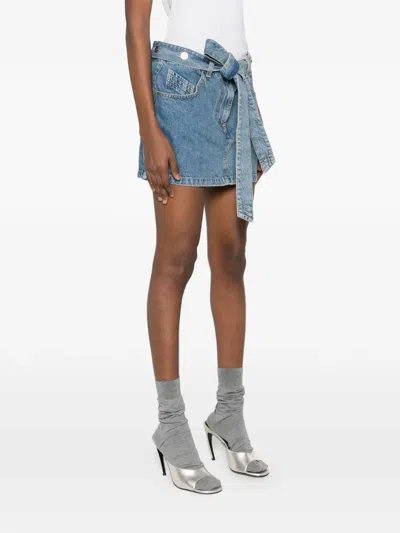 束腰迷你半身裙