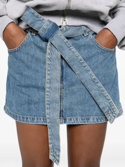 束腰迷你半身裙