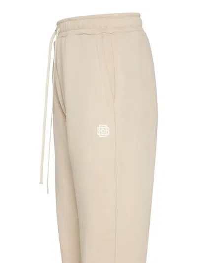 State Of Order Drawstring Logo Track Pants In Neutral