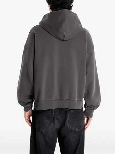 Carhartt Benton Zip-up Hoodie In Gray