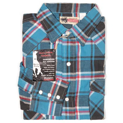 Vintage Curated By Double Rl Ralph Lauren 1950s Dead Stock Western Shirt In Multi