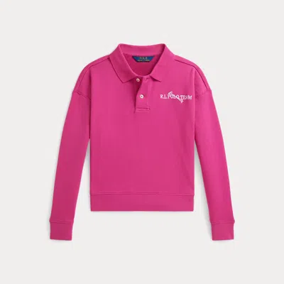 Polo Ralph Lauren Ralph Lauren Polo Team Terry Polo Sweatshirt In Pink