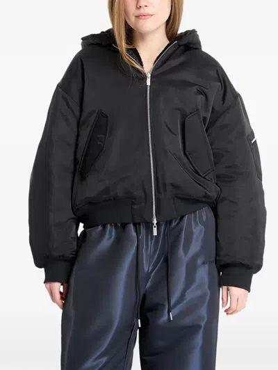 Jordan Renegade Flight Hooded Jacket In Black