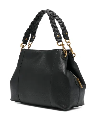 34 中号编织手柄手提包