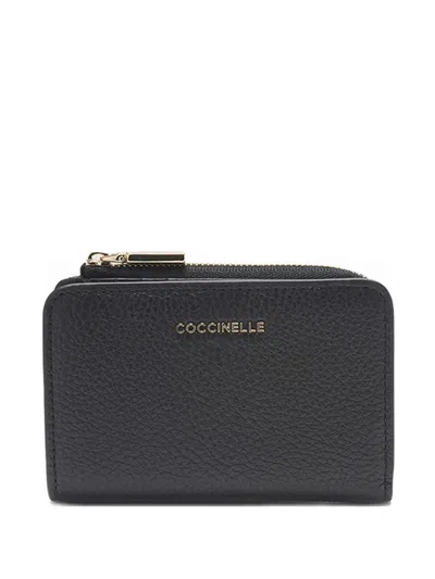 Coccinelle Metallic Soft Wallet In Black