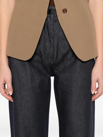 Max Mara Mxmpesco Jeans In Black