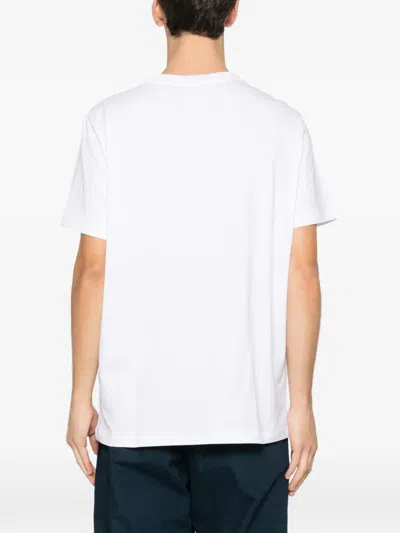 Apc . P.c. Back Logo Print T-shirt In White