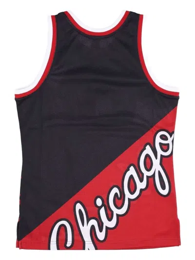 Mitchell & Ness Big Face Chicago Bulls Tank Top In Multi
