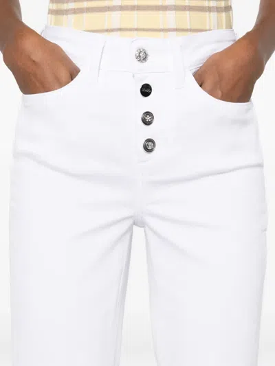 Liu •jo Buttoned Jeans In White