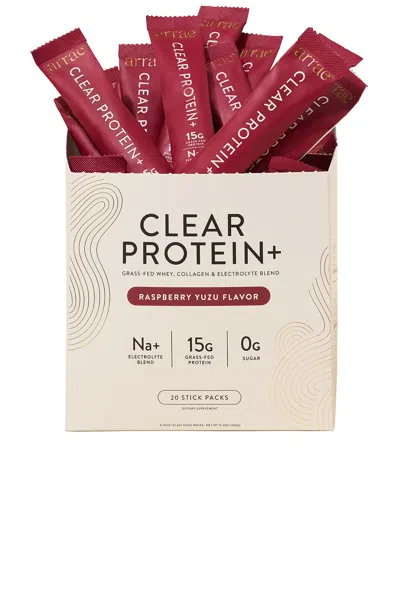 Arrae Clear Protein+ Grass-fed Protein & Electrolyte Blend In Transparent