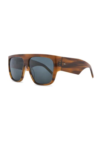St Agni Linea Oversized Sunglasses In Brown