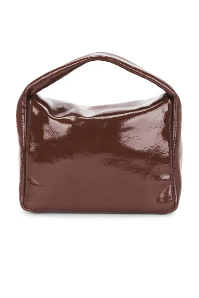 St Agni Petit Soft Top Handle Bag In Red