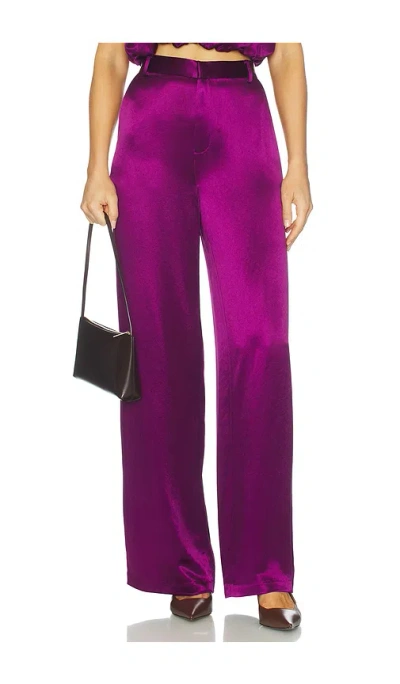 Nonchalant Label Esme Pant In Purple