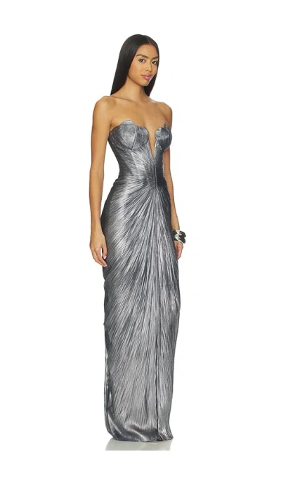 Maria Lucia Hohan X Revolve Reina Dress In Gray
