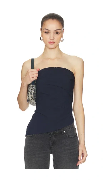 Nia Grand Top In Blue