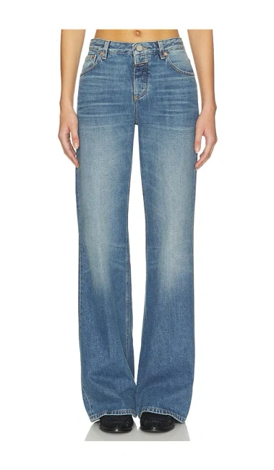 Closed Gillan Wide Leg Jeans In Blue