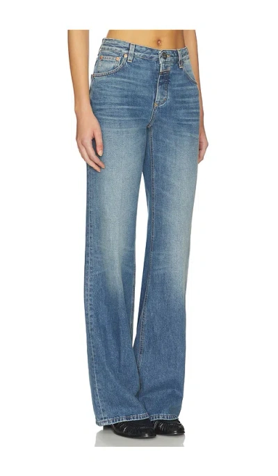 Closed Gillan Wide Leg Jeans In Blue