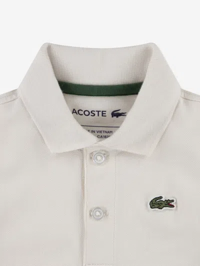 Lacoste Baby Boys Mon Premier 3 Piece Set In Burgundy