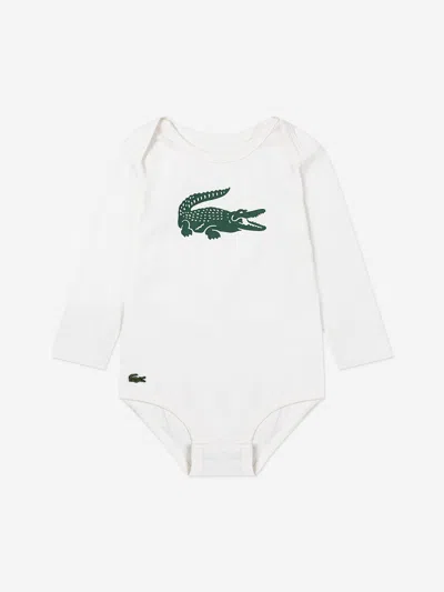 Lacoste Baby Mon Premier Tracksuit Set In Green