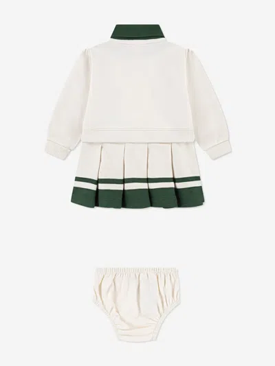 Lacoste Baby Girls Mon Premier Dress In White