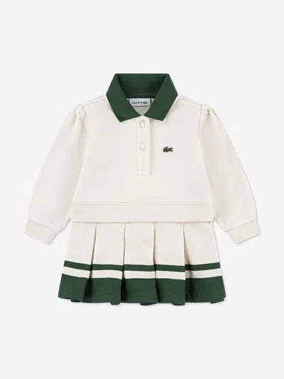Lacoste Baby Girls Mon Premier Dress In White