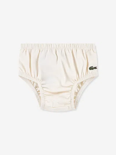 Lacoste Baby Girls Mon Premier Dress In White