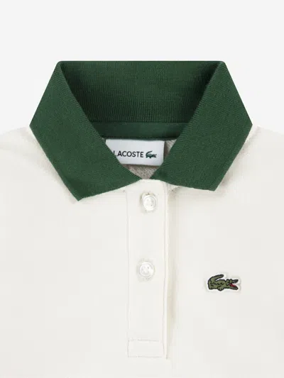 Lacoste Baby Girls Mon Premier Dress In White