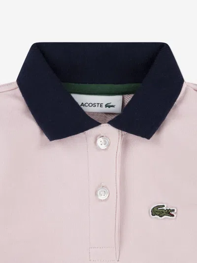Lacoste Baby Girls Mon Premier Dress In Pink