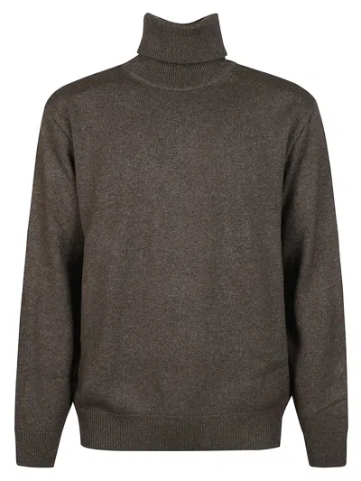 Paul&amp;shark Cashmere Turtleneck In Brown