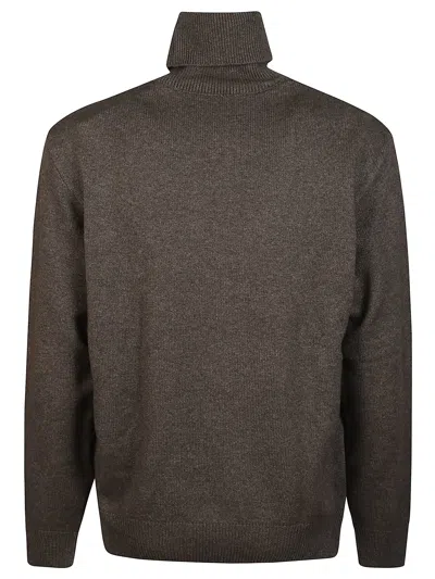 Paul&amp;shark Cashmere Turtleneck In Brown